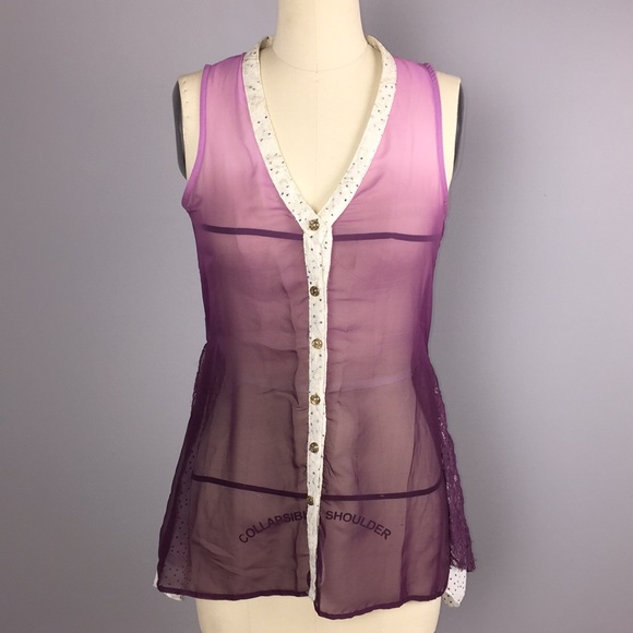 gimmicks by BKE Jackets & Blazers - Gimmicks small lavender vest